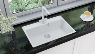 Кухонная мойка Ulgran Classic U-600-331 белый